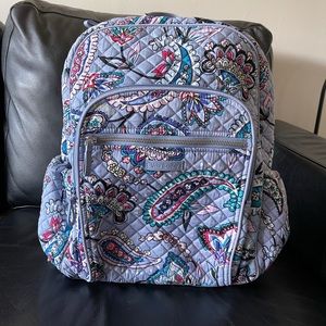 Vera Bradley XL Campus Backpack Makani Paisley